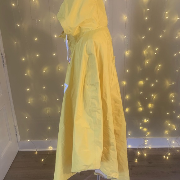 HUNTER yellow rain poncho - Picture 3 of 4